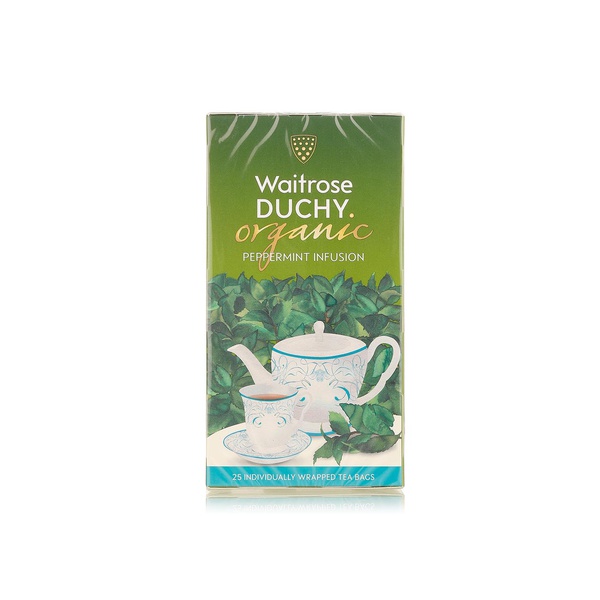 Waitrose Duchy Organic Peppermint Tea 40X (Each)