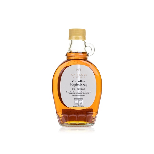 Waitrose Maple Syrup #1 Medium 330G