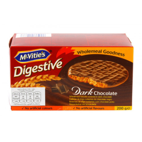 Mc Vities Dark Chocolate Digest 200G