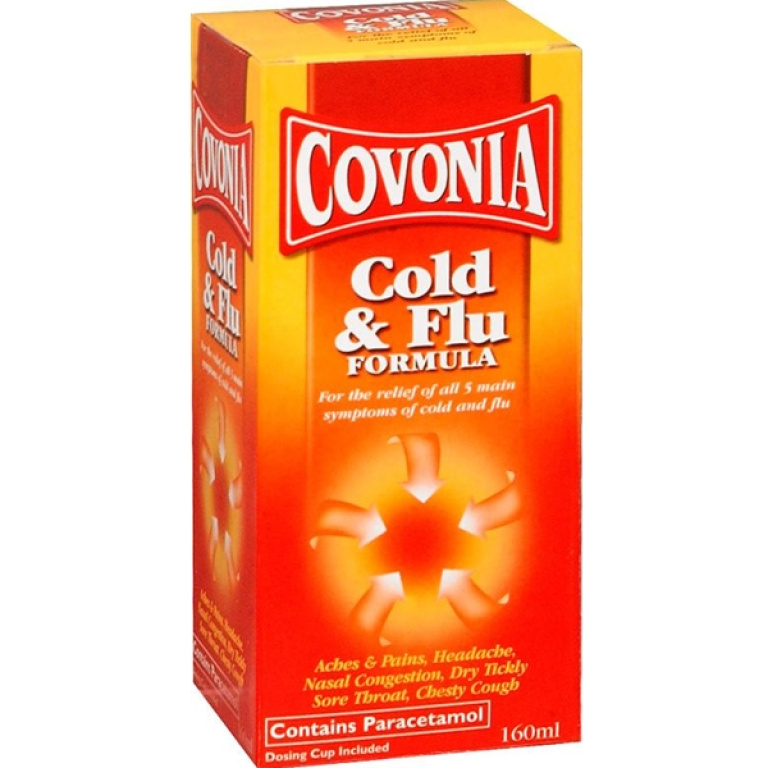 Care Covonia Cold Flu 160ML