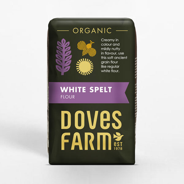 Doves Organic White Spelt Flour 1KG