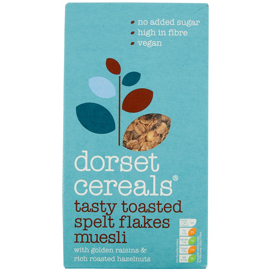 Dorset Cereals tasty toasted  Spelt Fruit Nut Musli 570G