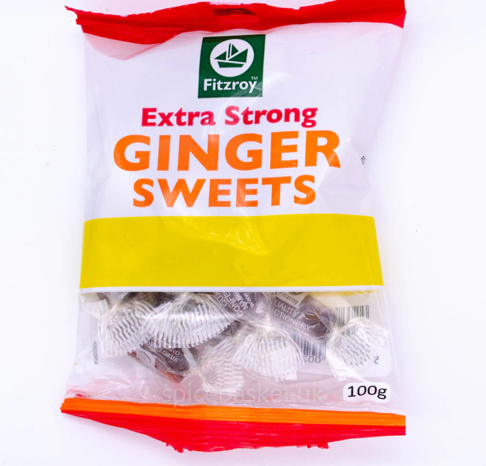 Fitzroy Extra Strong Ginger Sweet 100G