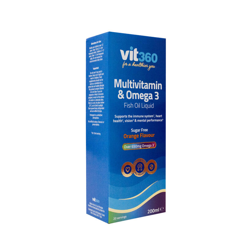Vit360 Multivitamin/Omega3 Liq (Each)