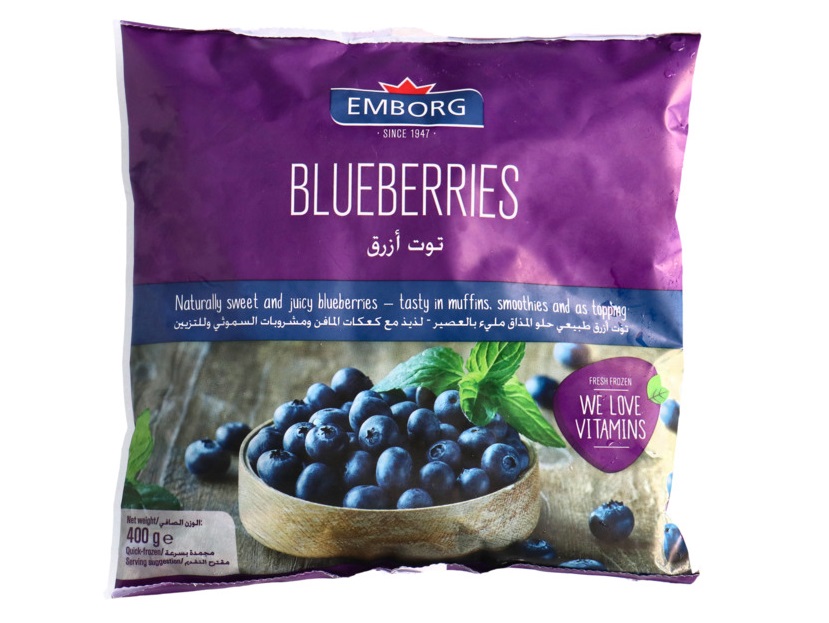 Emborg Blueberries 400G
