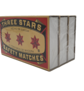 Three Stars Safety Matches 3X40 (Each)