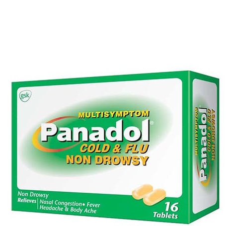 Panadol Multi-symptom Non-Drowsy 16X (Each)