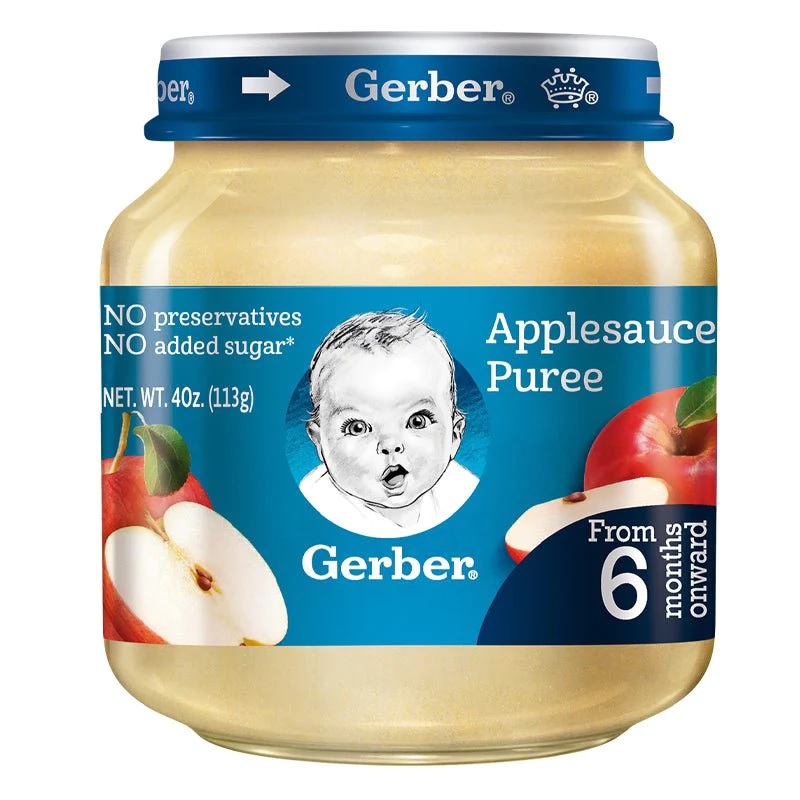Gerber 2Nd Foods Apple Puree 113G