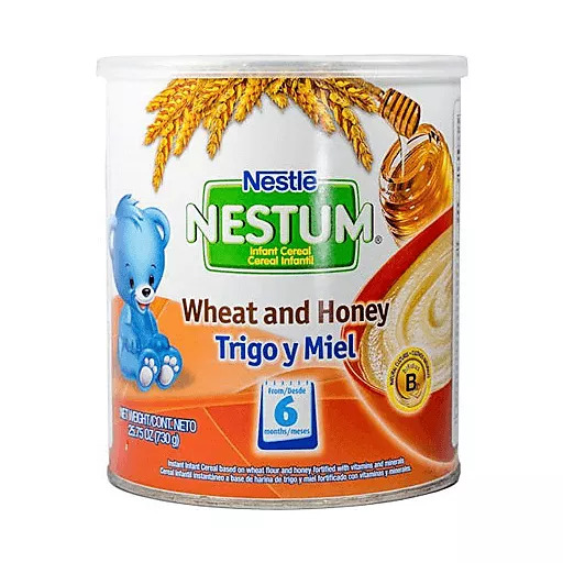 Nestle Nestum Prebio Infant Cereal Wheat and Honey 730G
