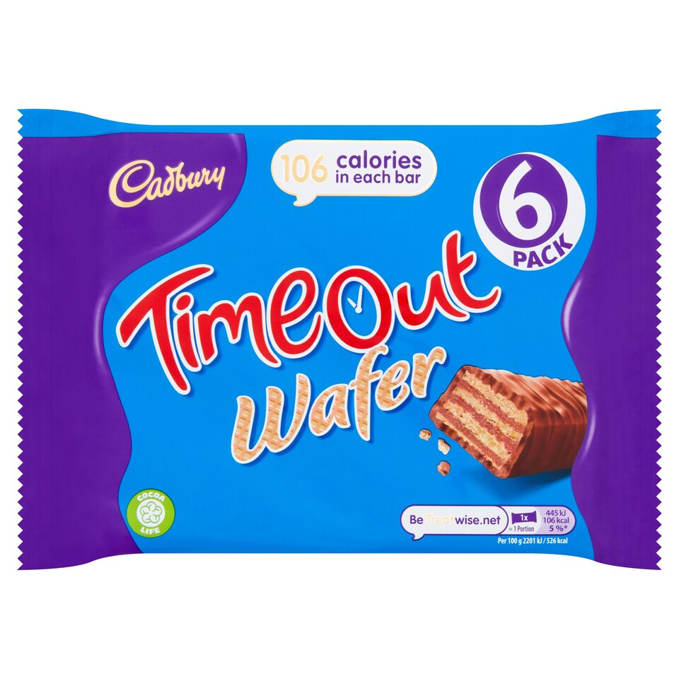 Cadbury Timeout 6X (Each)