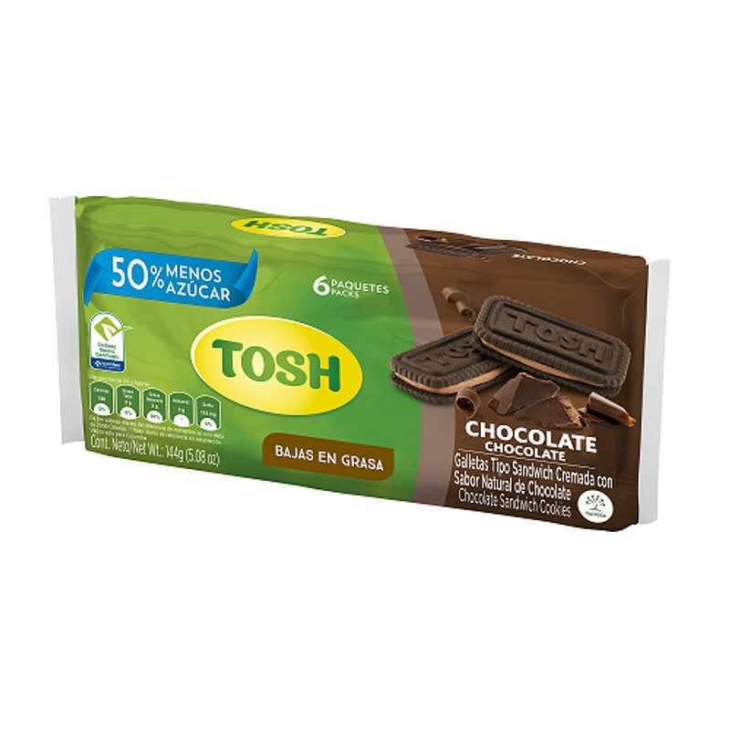 Tosh Chocolate Cookies 144G