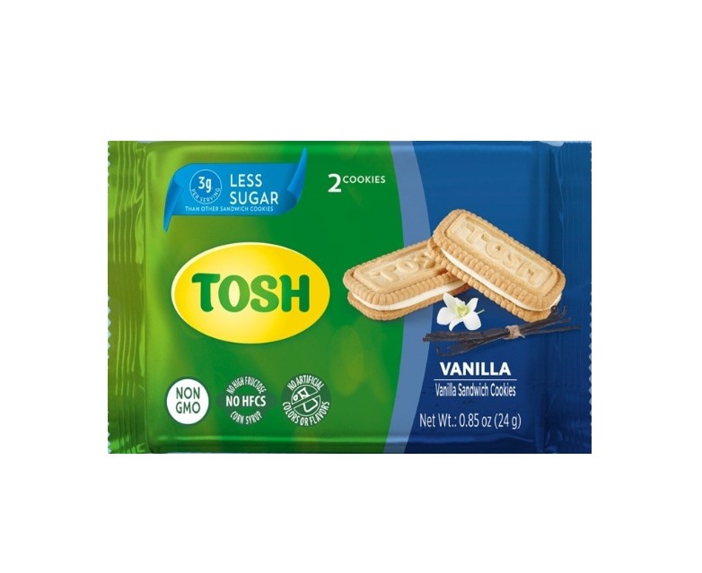 Tosh Vanilla Cookies 144G