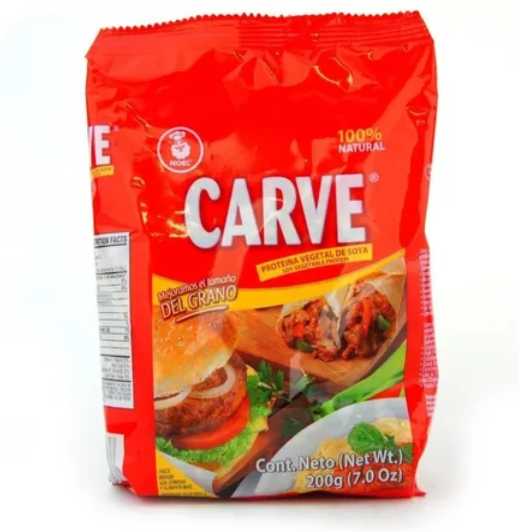 Noel Carve Soy Vegetable Protein Soya Bag 200G