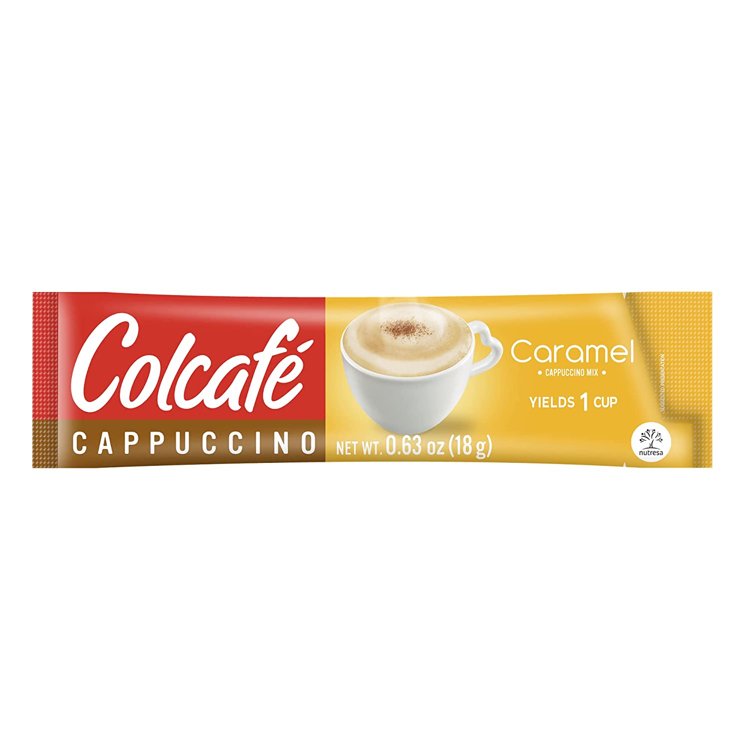 Colcafe Cappuccino Caramel Single 18G