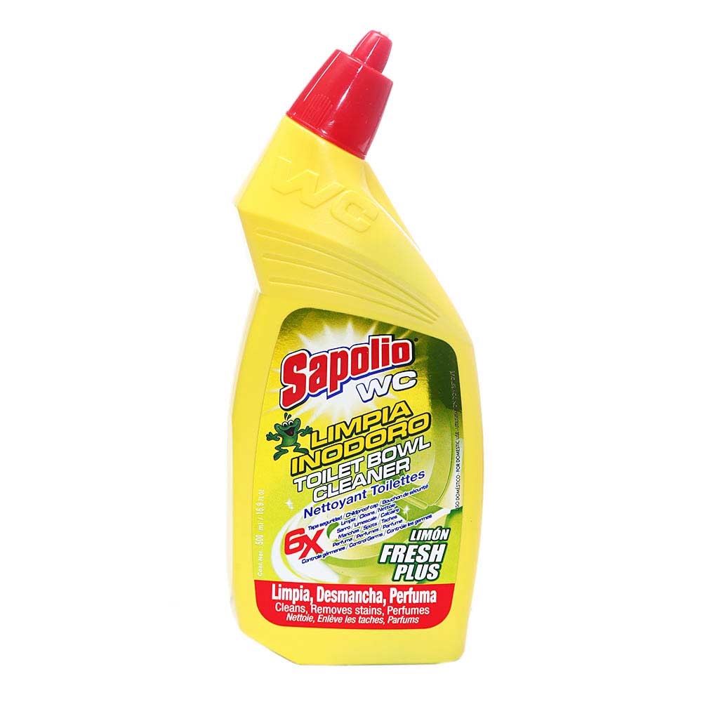 Sapolio Toilet Bowl Cleaner Lime 500ML