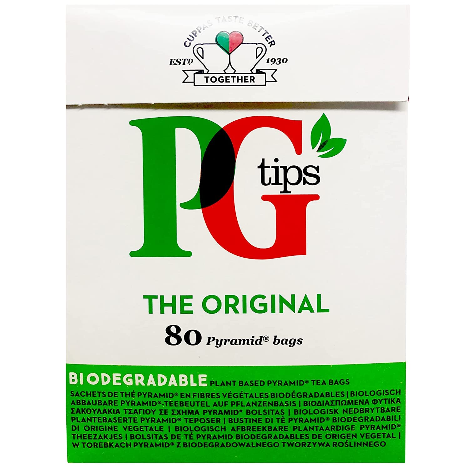Pg Tips Tea Bags 80X (Each)