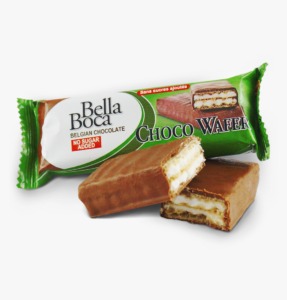 Bella Boca Belgian Chocolate Wafer 44G