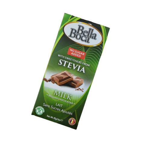 Bella Boca Stevia Milk Chocolate 185G