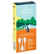 World Centric 6″ Corn Starch Spoons 24X (Each)