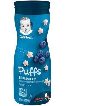 Gerber Puff Blueberry 42G