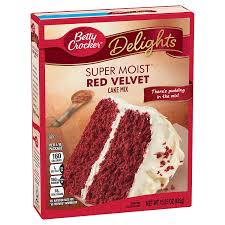 Betty Crocker Sm Cake Mix Red Velvet 432G