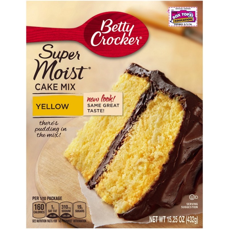 Betty Crocker Yellow Cake Mix 432G