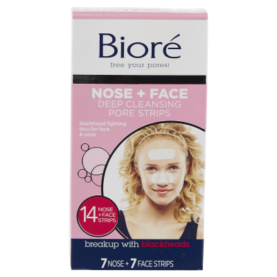 Biore Nose/Face Strips 14X (Each)