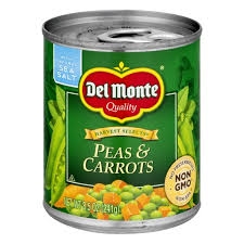 Del Monte Peas And Carrots 241G