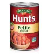 Hunts Diced Petite Tomato 411G