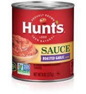 Hunts Tomato Roasted Garlic Sauce 227G