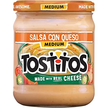 Tostitos Salsa With Cheese Medium Dip 458ML