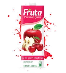 Fruta Apple Cherry Drink 1L