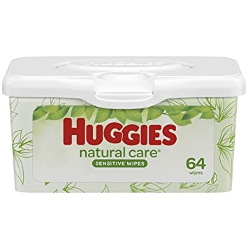 Huggies Baby Wipes Nc Ff  Tub 64X  (Each)