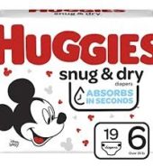 Huggies Snug & Dry Size 6 Jumbo 19X (Each)