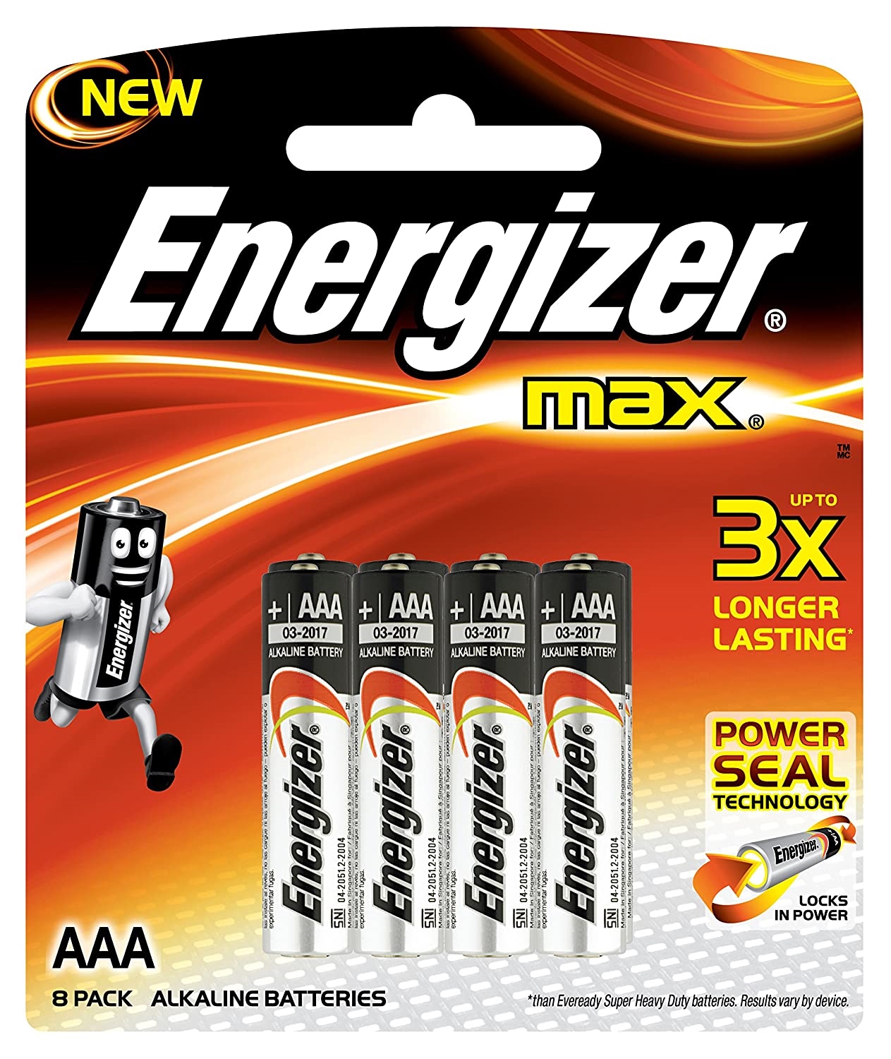 Energizer Battery AAA 4X (Each)