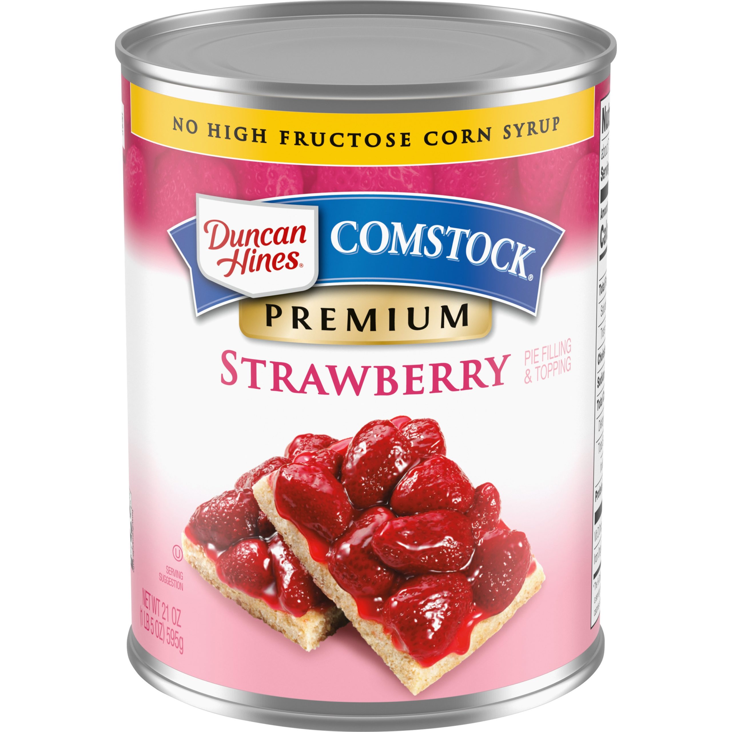 Comstock Strawberry Filling 595G