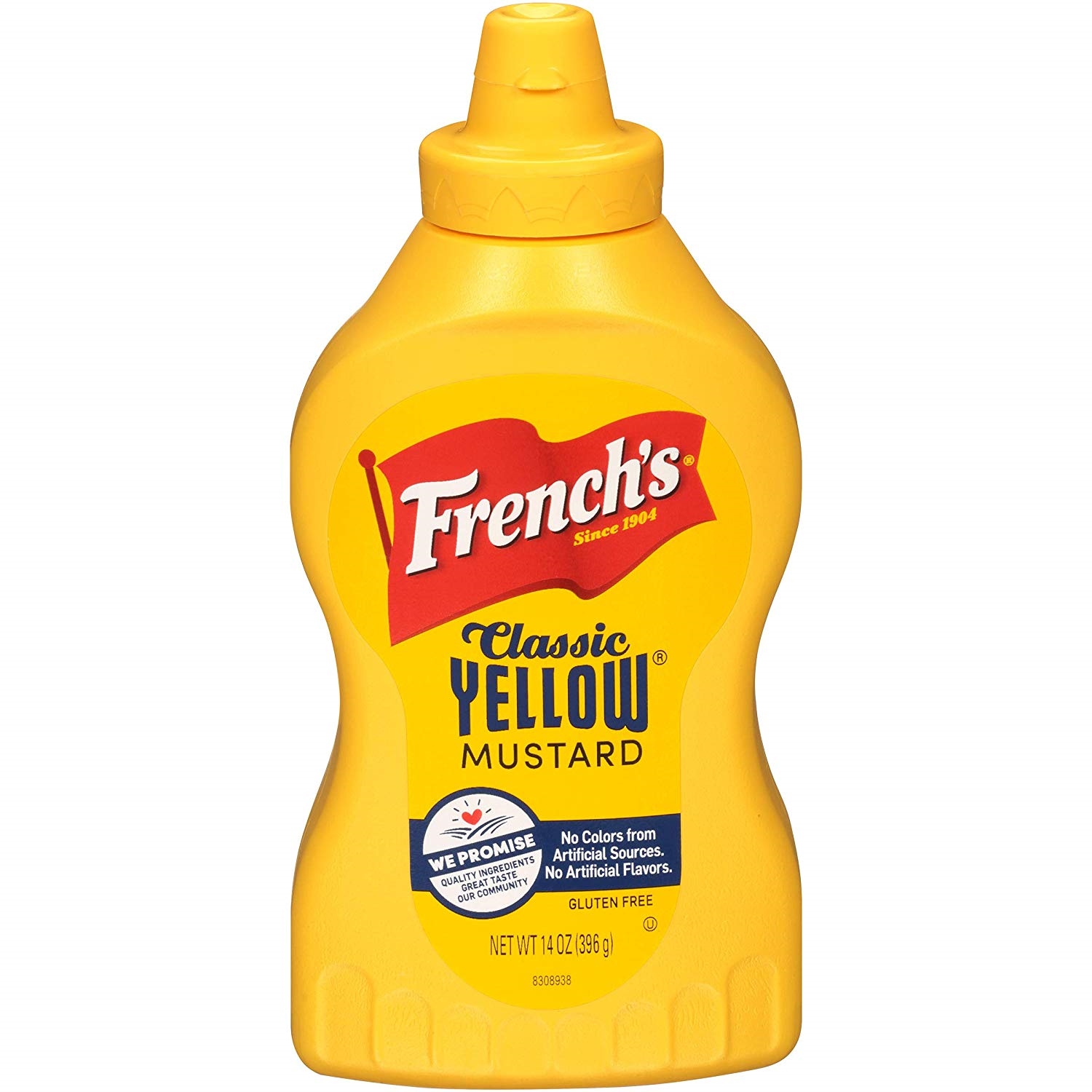 French Sq Mustard 396G