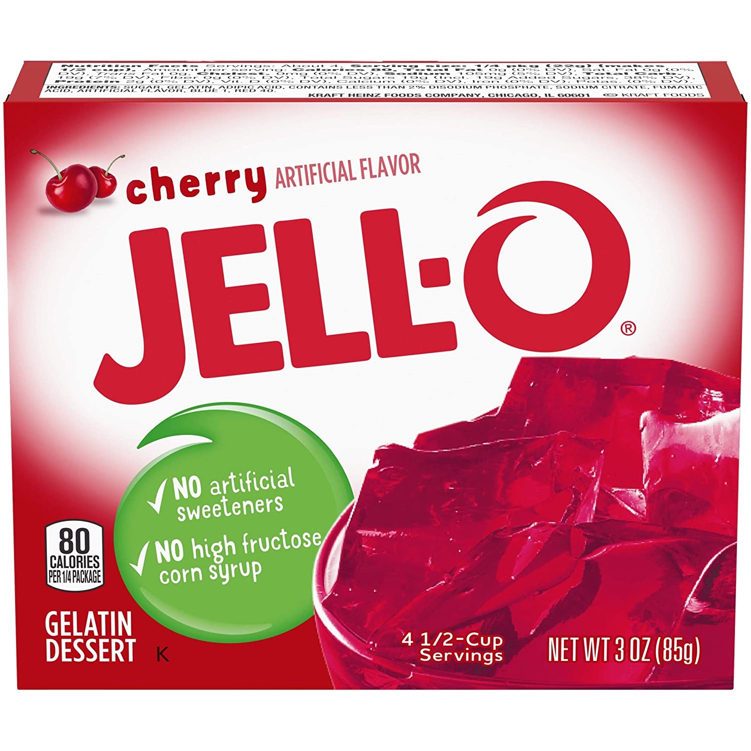 Jello Cherry 85G
