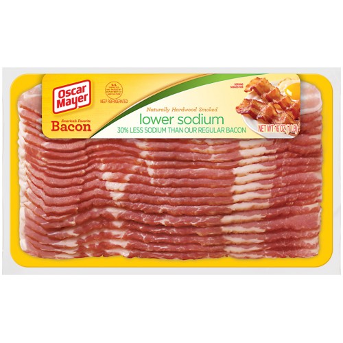 Osca Mayer Bacon Low Sodium 454G