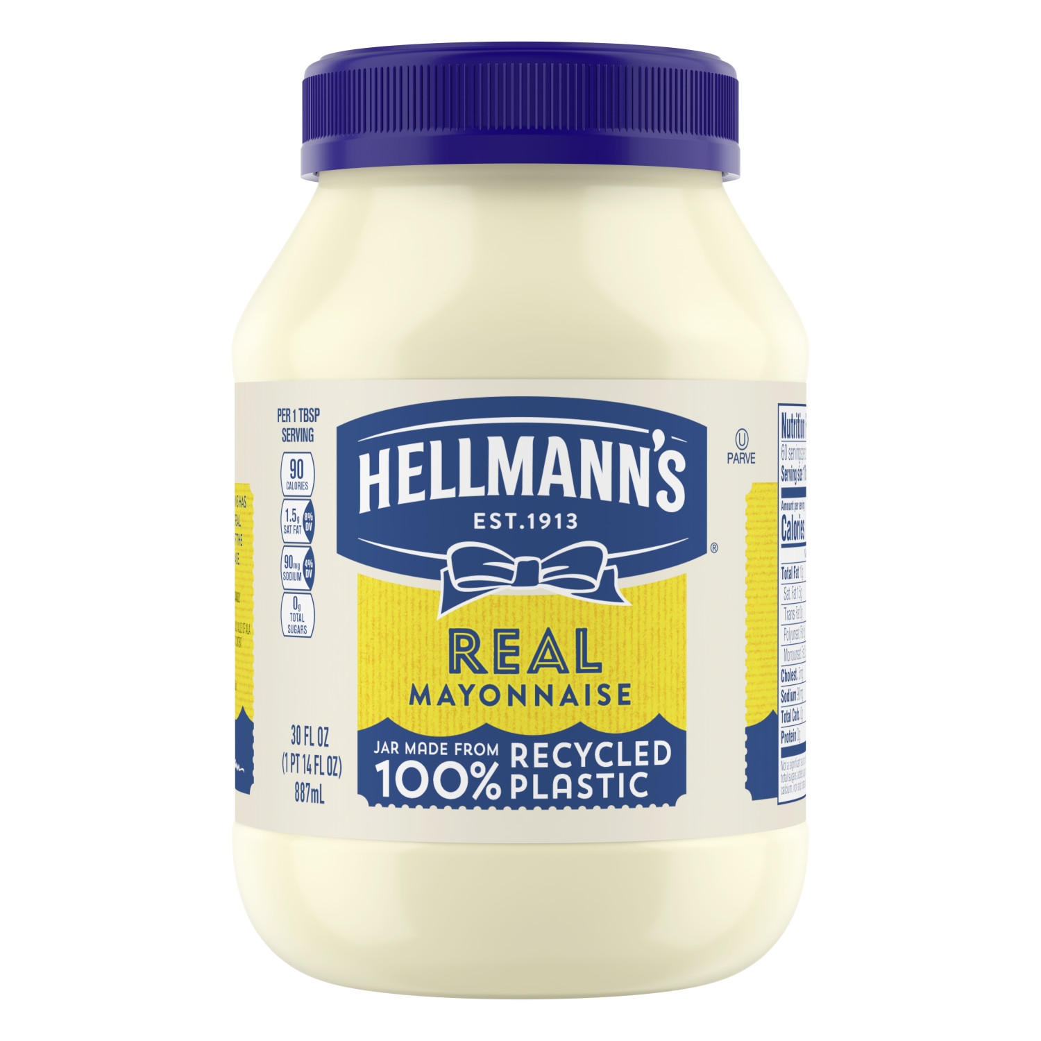 Hellmanns Real Mayo Pet 887ML