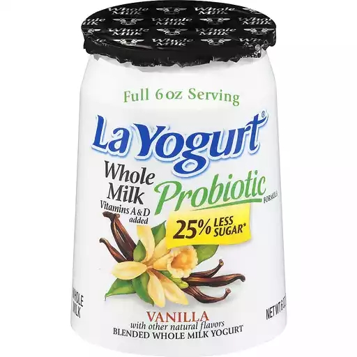 La Yogurt Whole Milk Vanilla 170G