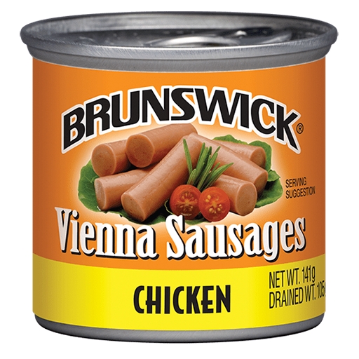 Brunswick Vienna Chicken Sausage 141G