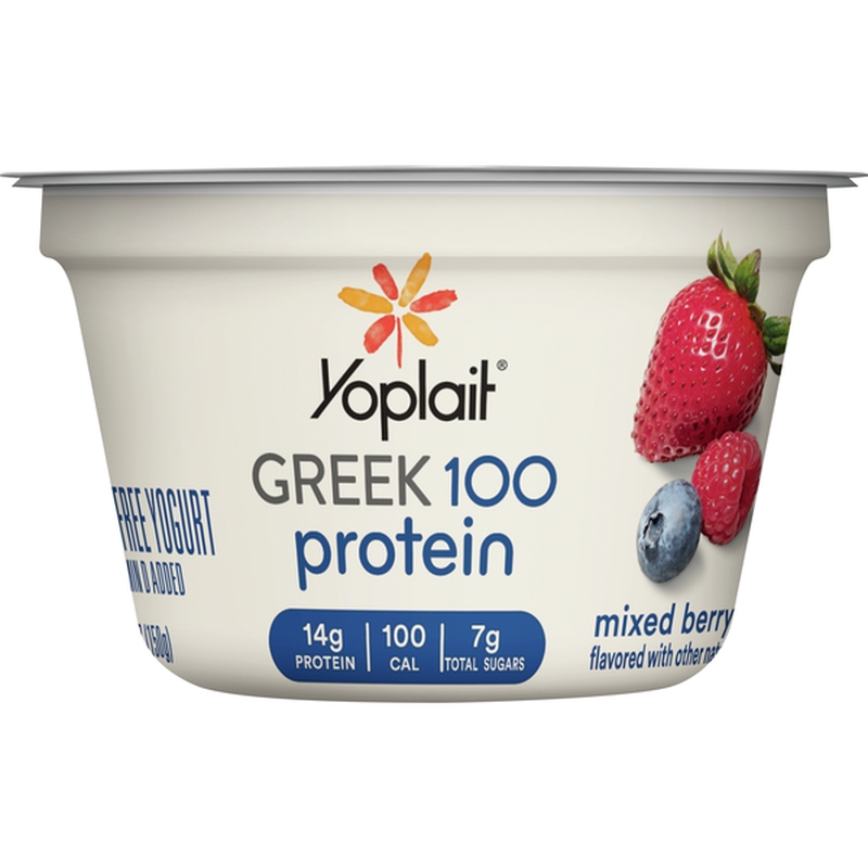 Yoplait Greek 100 Protein Mixed Berry 150G