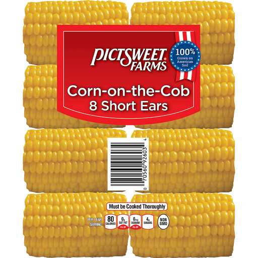 Picsweet Corn On The Cob 8X (Each)