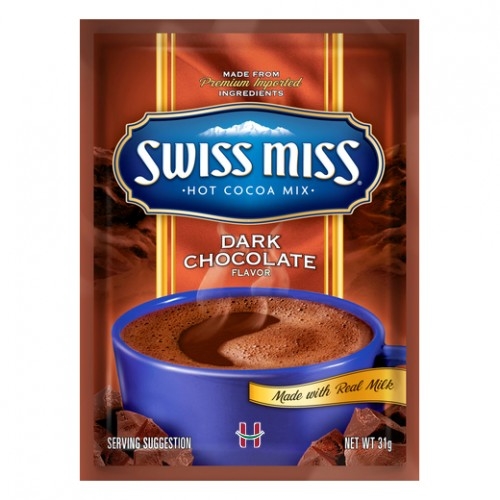 Swiss Miss Dark Chocolate Single 28G