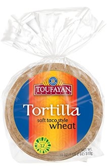 Toufayan Wheat Tortillas 510G