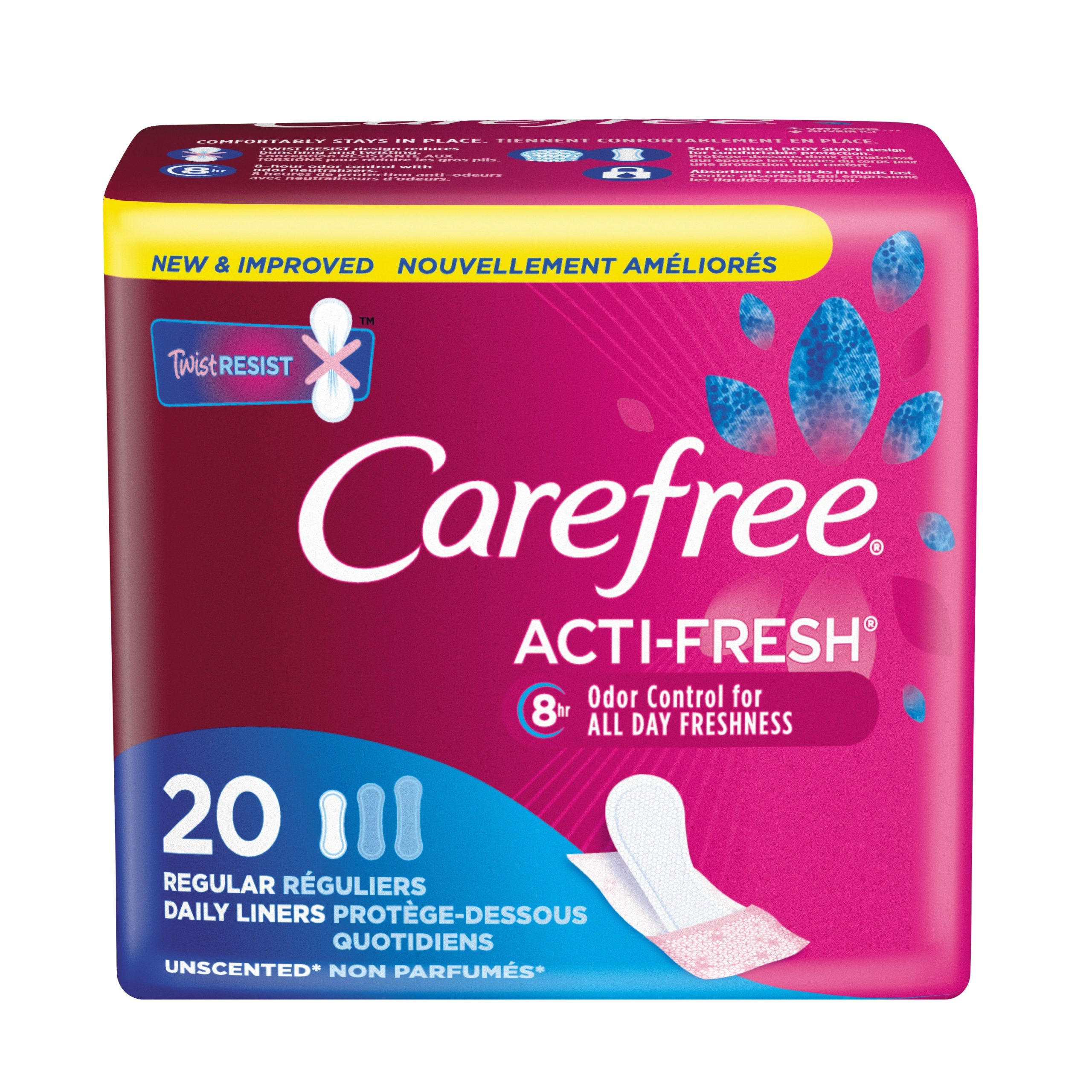 Carefree Acti-Fresh Original Regular 20X (Each)