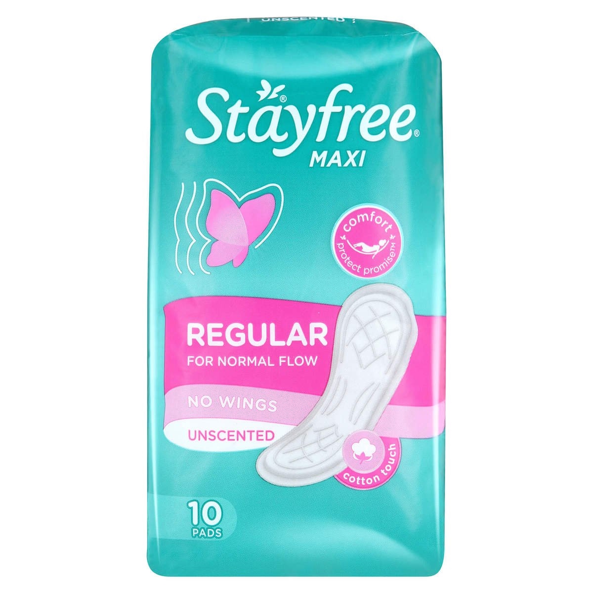 Stayfree Maxi Regular Without Wings Hta 10X (Each)