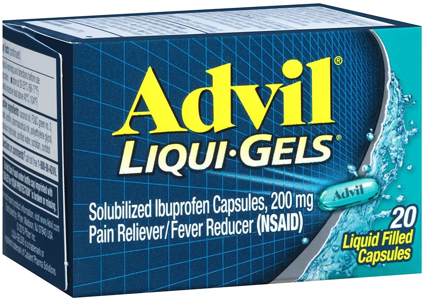 Advil Liquidgels 20X (Each)