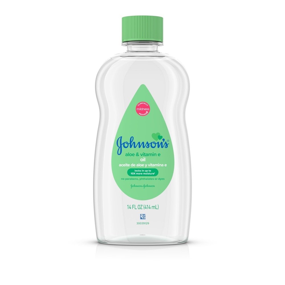 Johnsons Baby Oil Aloe 414ML